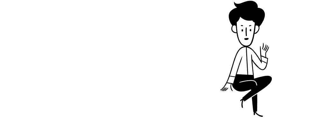 Une illustration montrant une personne assise sur un lecteur vidéo