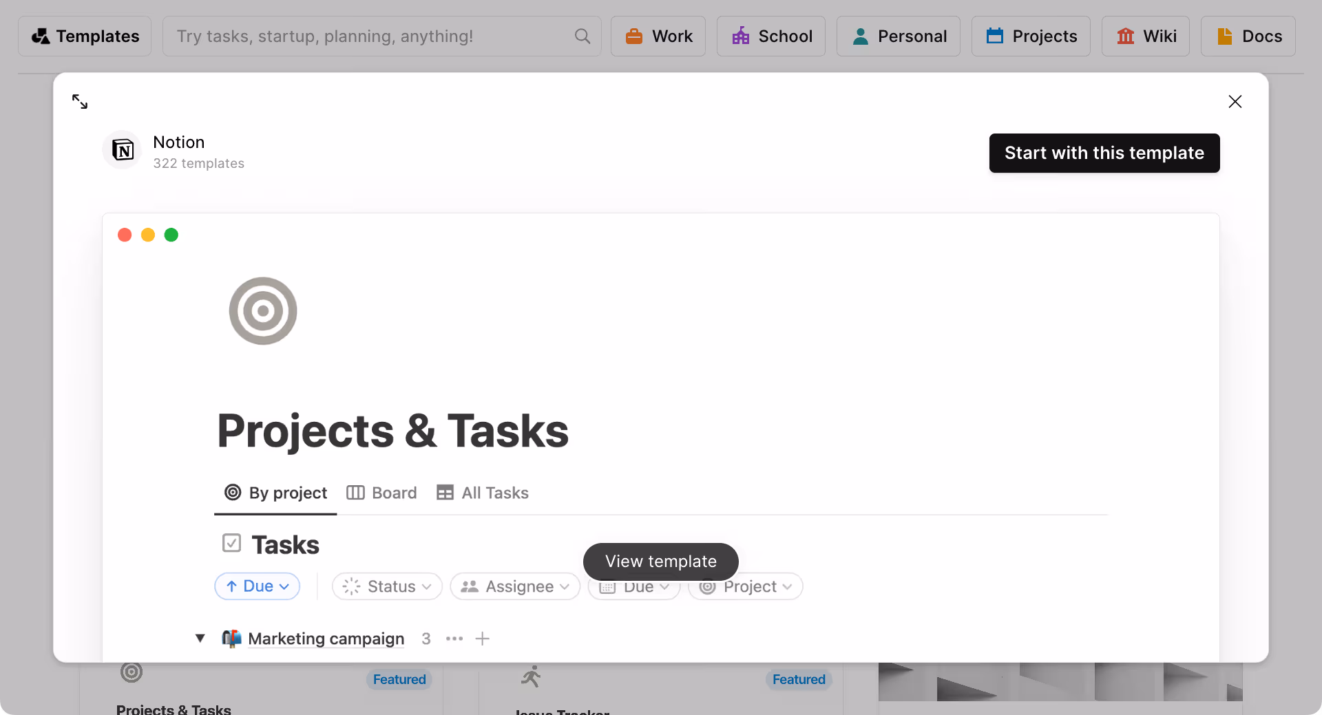 Un modèle prêt à être utilisé.