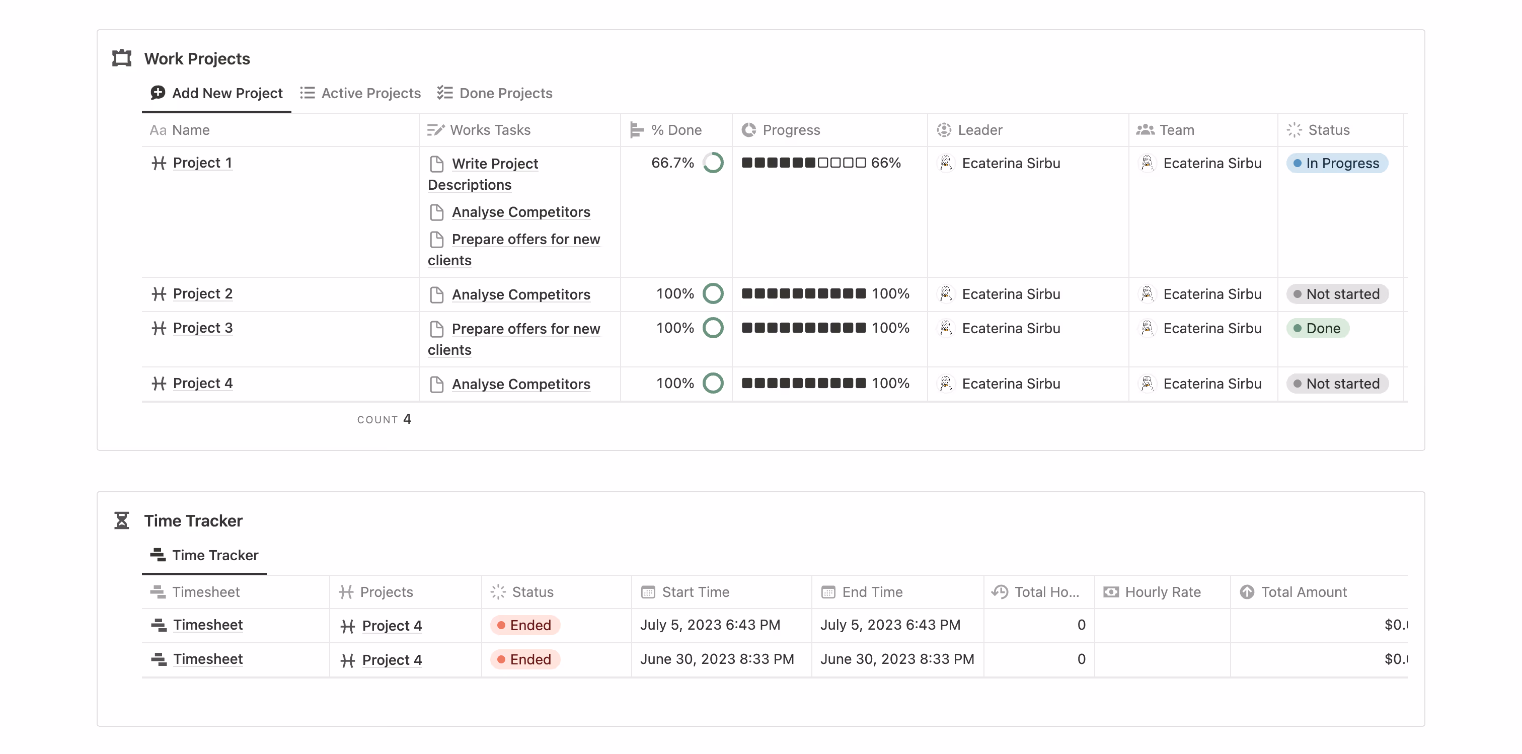 Project management templates 6