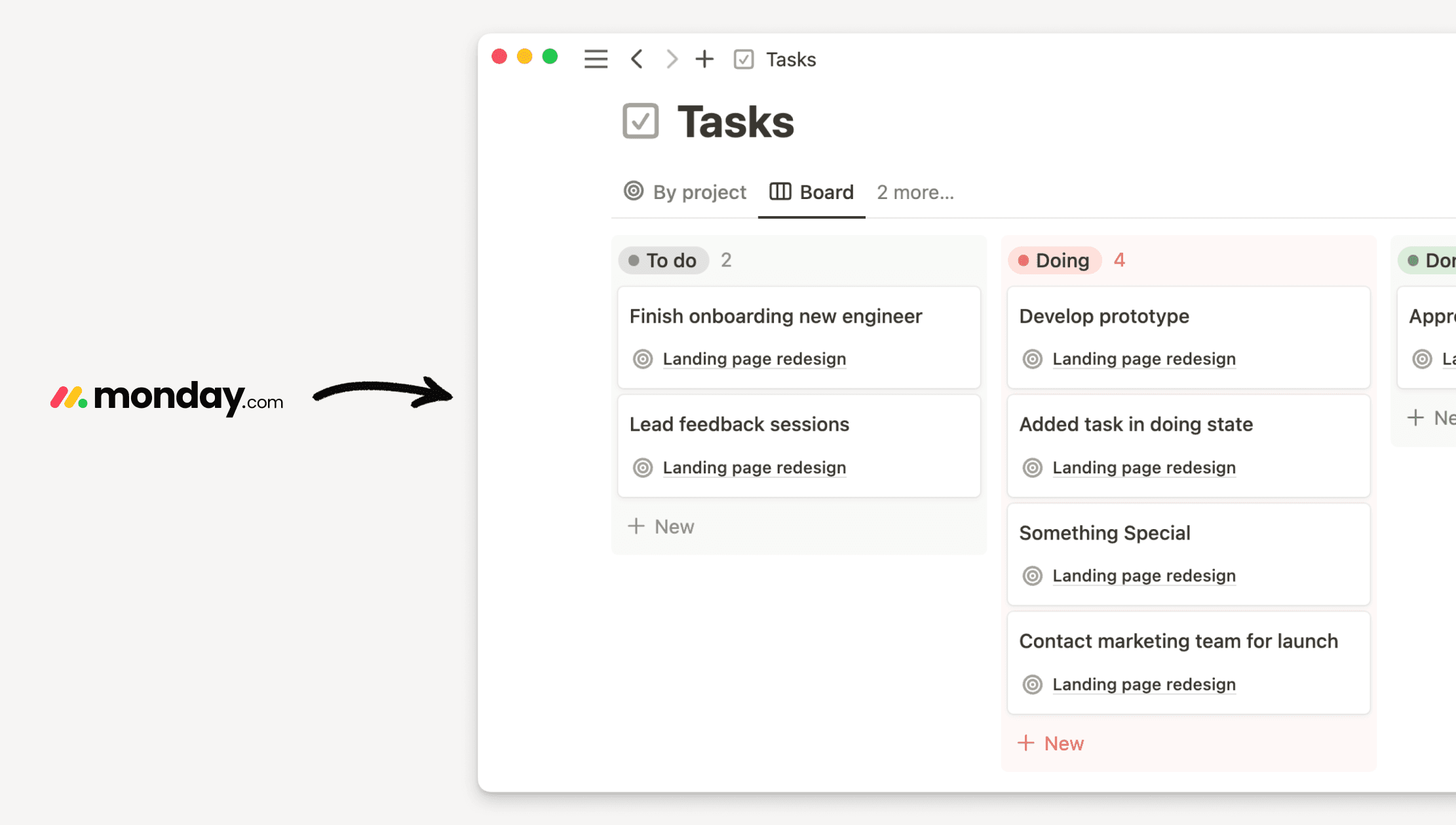 Aide : Importer depuis Monday.com